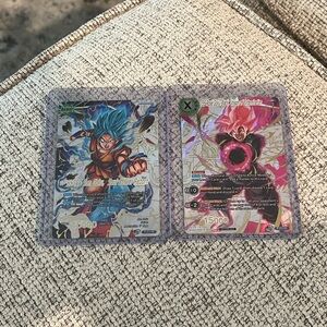 Dragon Ball Z Goku Promo Cards x 2